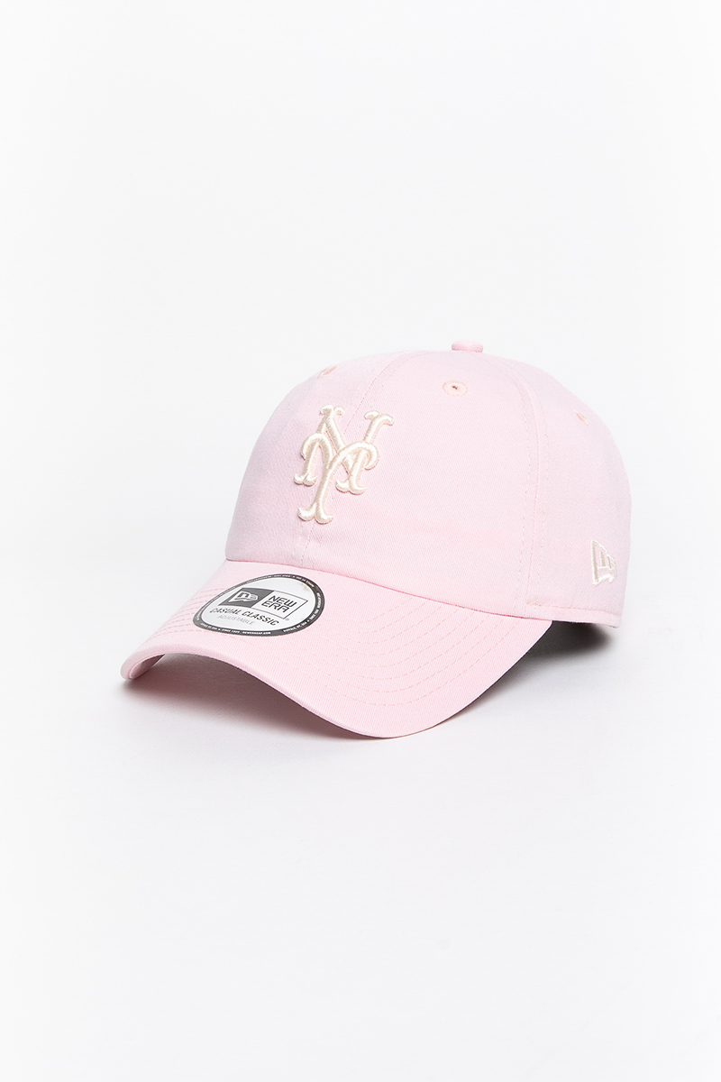 NEW ERA ★ Pink Gothic Script Casual Classic Mets NY LA New York Mets Pink Gothic Script Casual Classic Cap