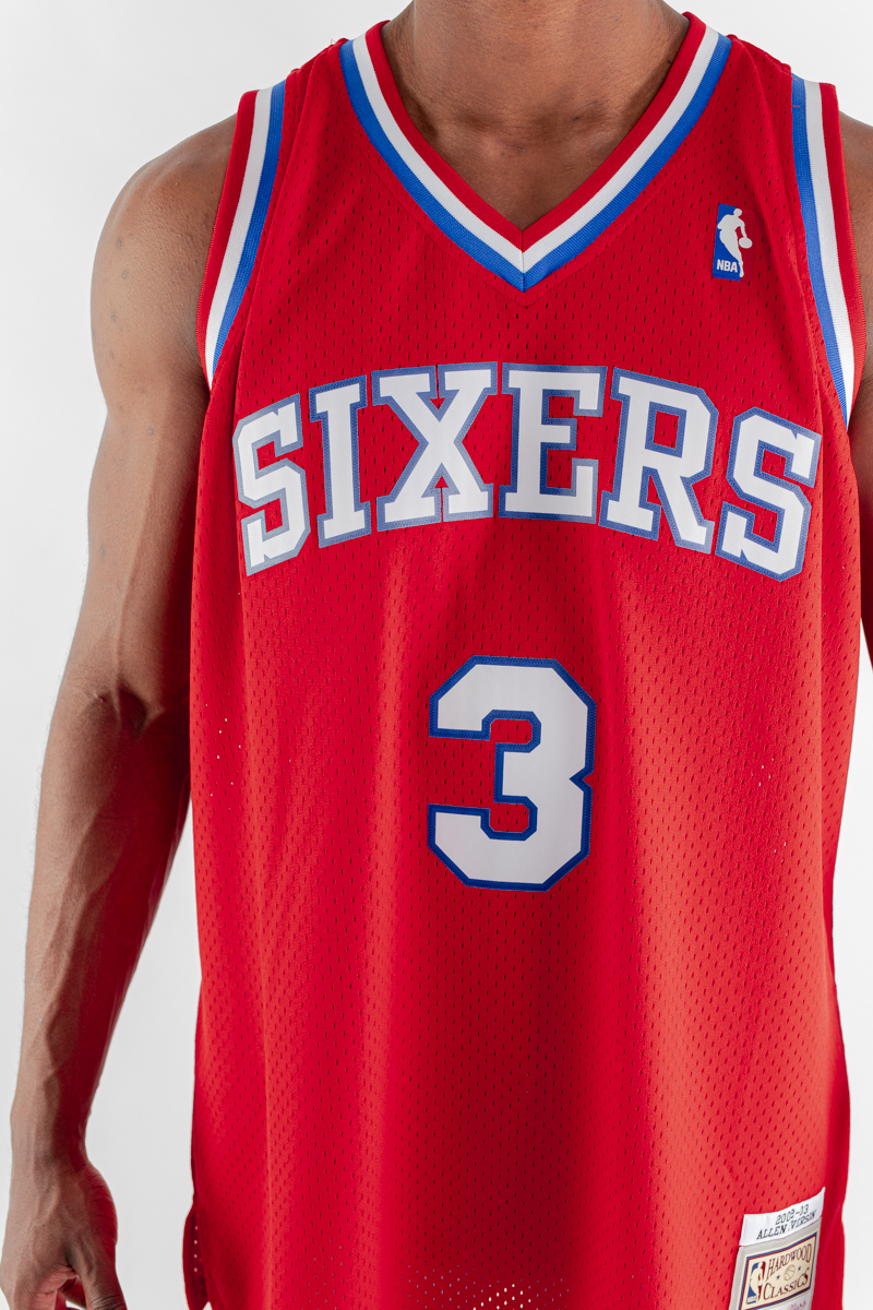 jersey sixers iverson