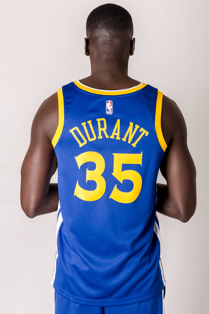 Kevin Durant Golden State Warriors Nike MVP Swingman Jersey - Black