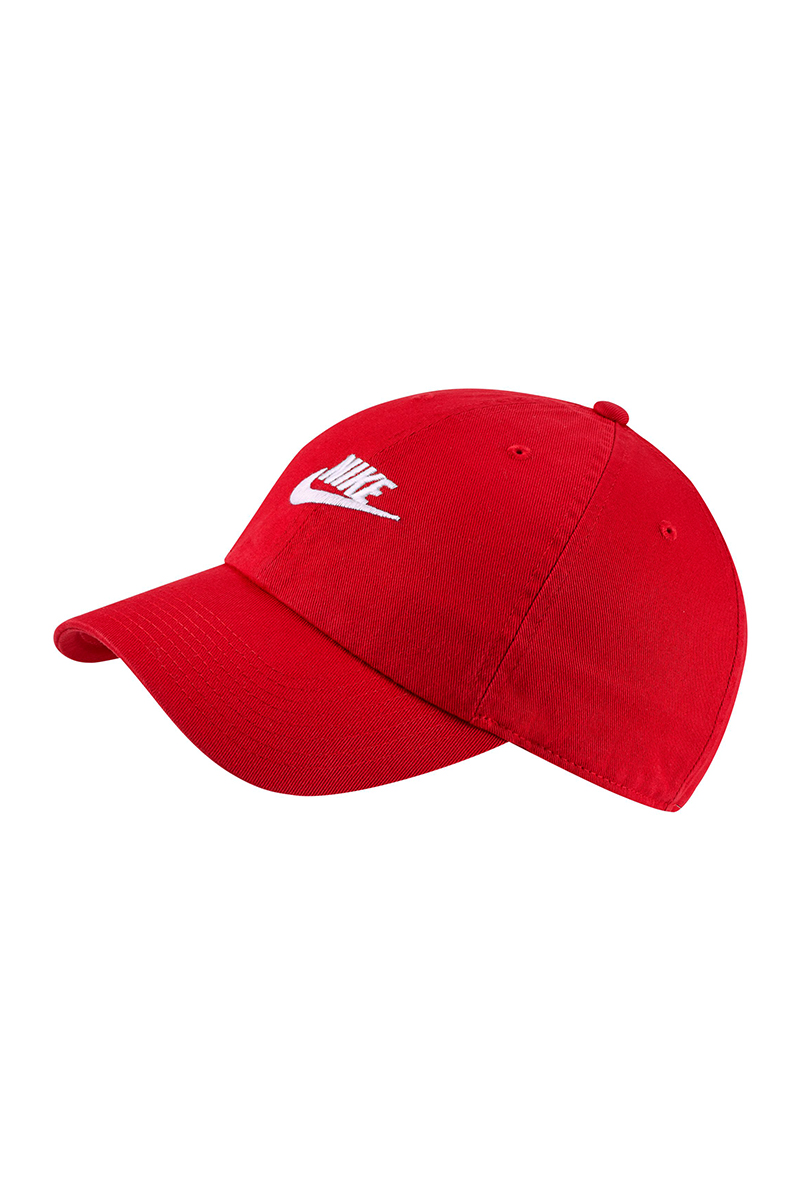 NIKE Heritage 86 Futura Washed Cap in Red | Stateside Sports