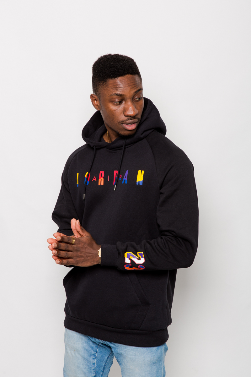 Jordan black hotsell hoodie mens