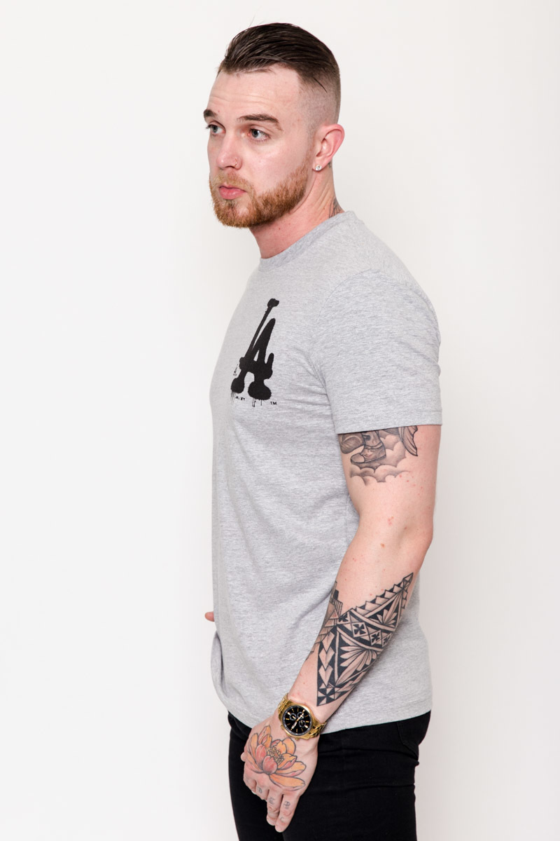 LOS ANGELES DODGERS GRAFFITI TEE- MENS GREY | Stateside Sports