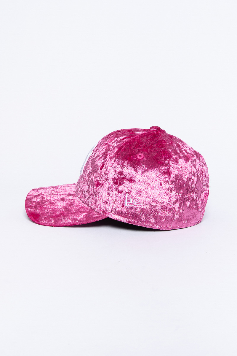 Pink Crush Velvet Trucker