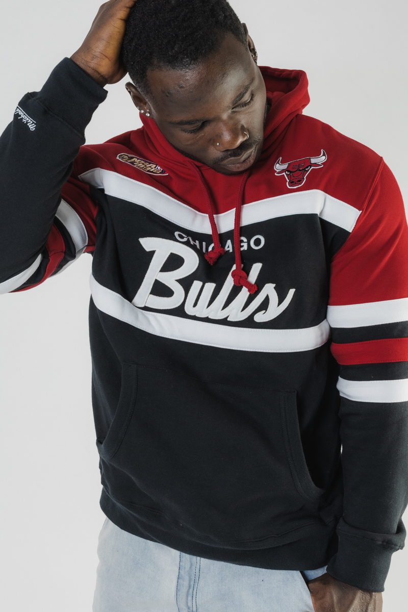 Chicago Bulls Mitchell & Ness Head Coach Crew Pullover