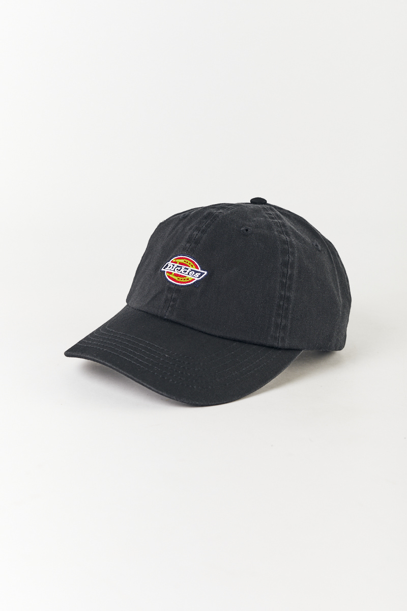 H.S Rockwood Curved Peak Soft Cap in Black | Stateside Sports