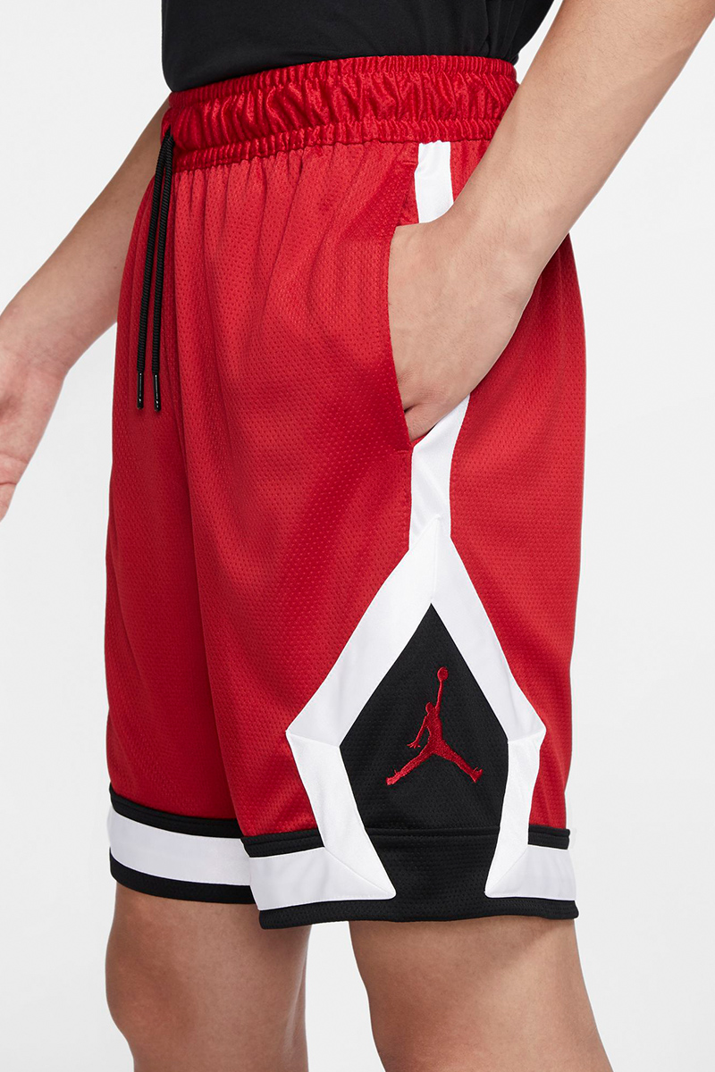 Diamond Red Jumpman Shorts | Stateside Sports