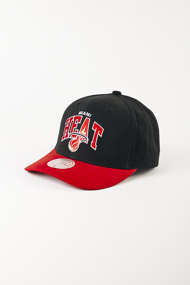 Miami Heat One Love Pro Crown Snapback - Black - Throwback