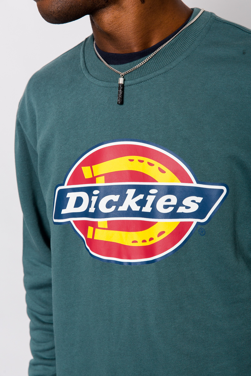 DICKIES H.S CLASSIC CREW NECK SWEATER- MENS GREEN | Stateside Sports