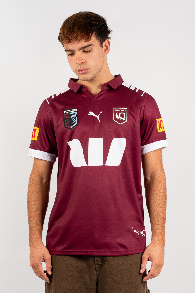 QLD Maroons Jersey Lサイズ Queensland Maroons Origin ISC On Field Jersey Mens Sizes S