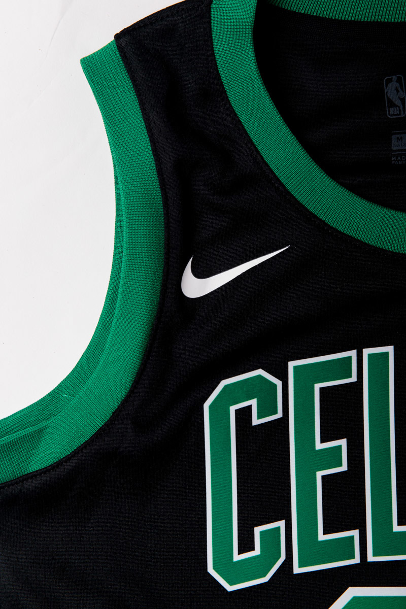 Nike Men Black Kyrie Irving Statement Edition Boston Celtics Swingman Jersey