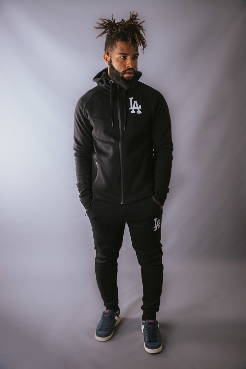 LOS ANGELES DODGERS AIRLAYER TRACKPANTS - MENS BLACK | Stateside Sports