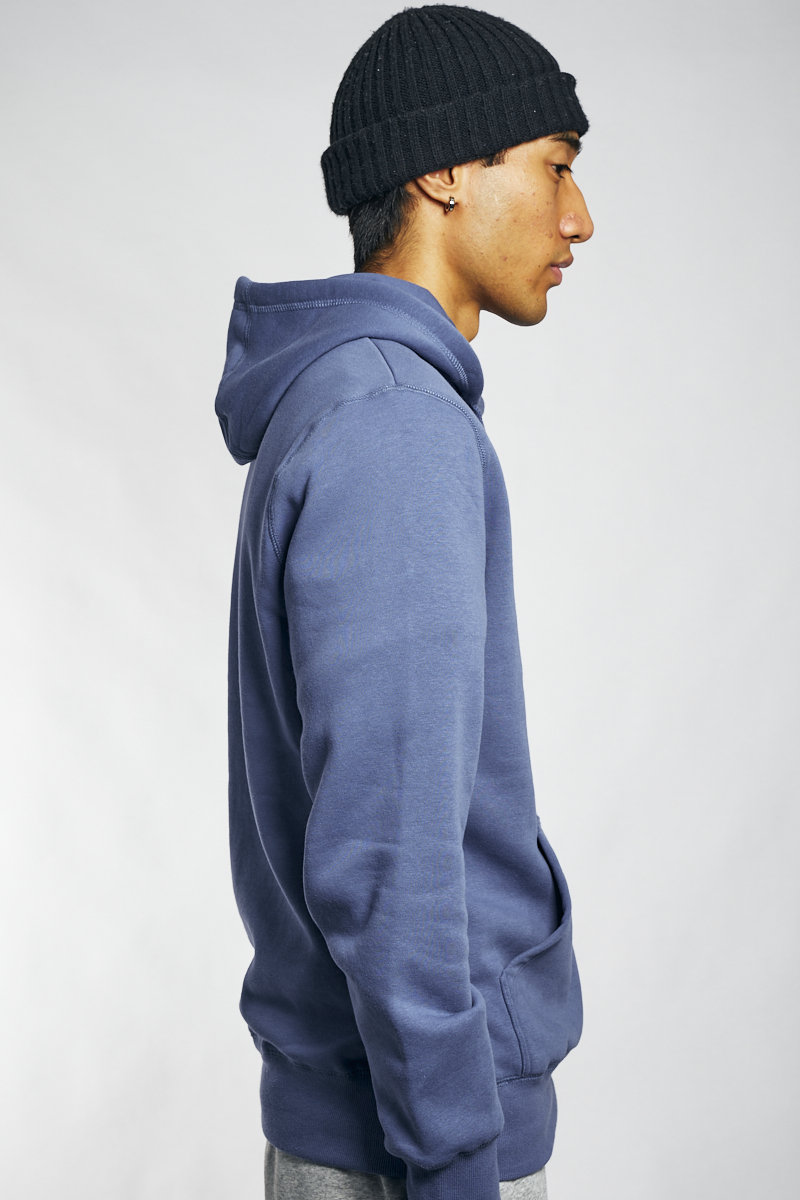 Champion Script Hoodie in Chambray | Stateside Sports