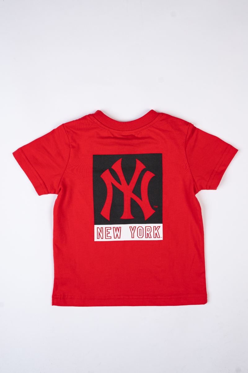 Yankees Madison T-Shirt- Youth Red