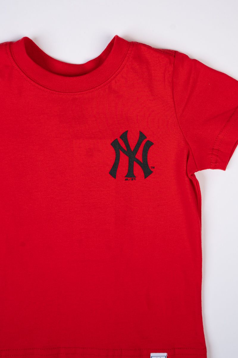 Yankees Madison Tshirt Toddlers Red Stateside Sports