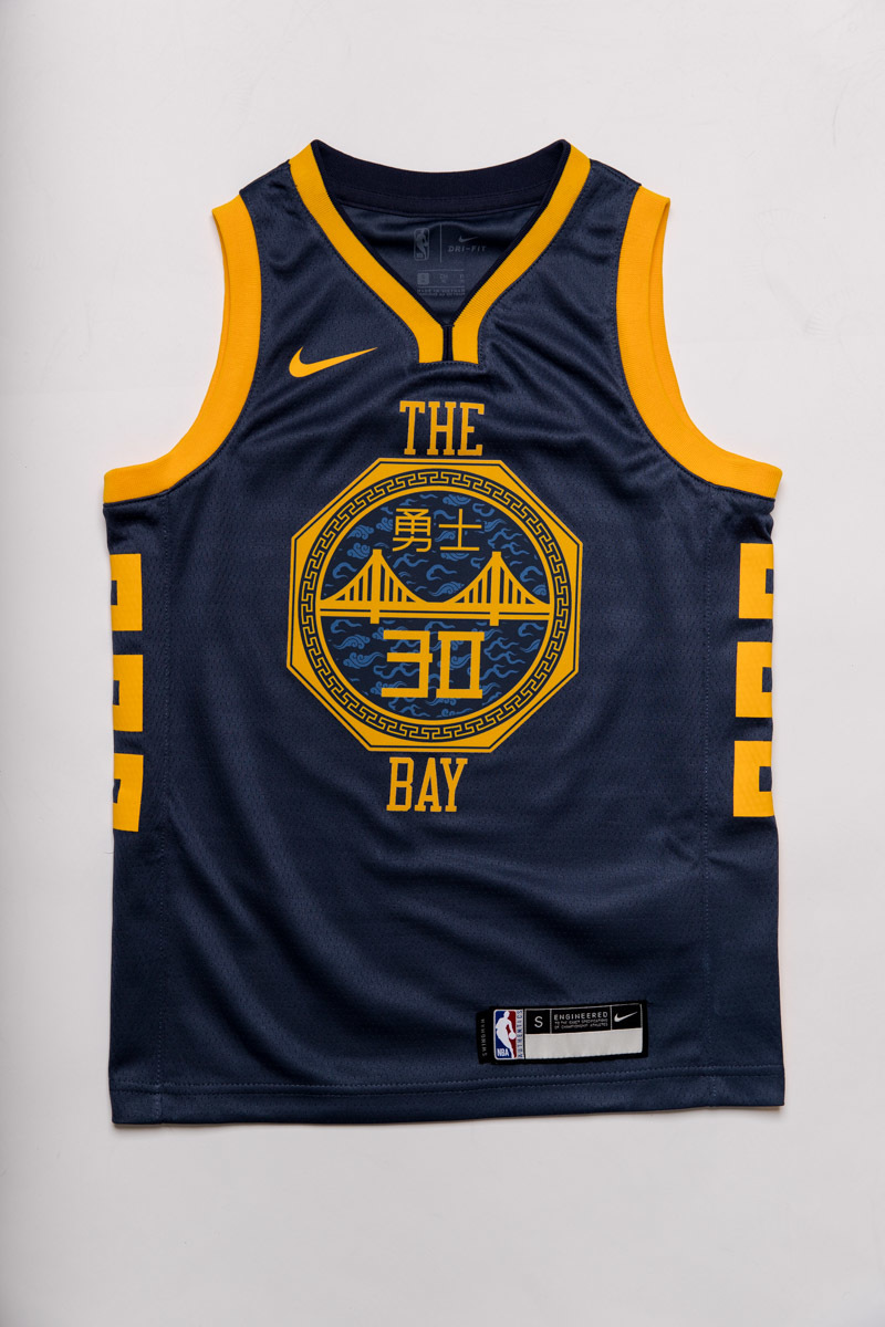 stephen curry the bay jersey youth