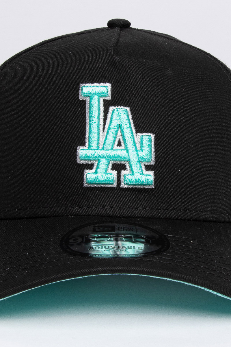 LA Dodgers Aqua Void 9Forty A-Frame Snapback | Stateside Sports