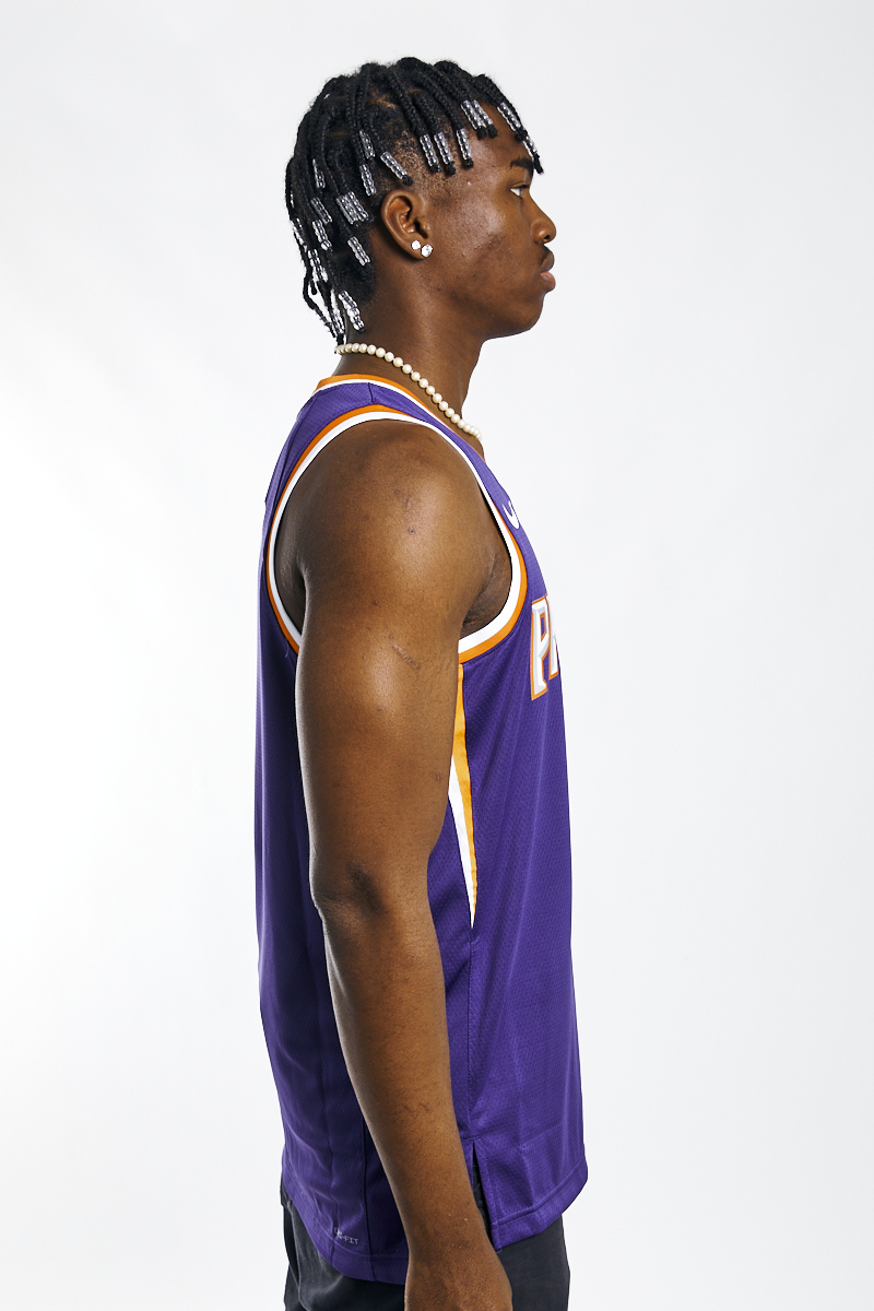Nike Kids' Boys Devin Booker Suns Hwc Swingman Jersey In Purple