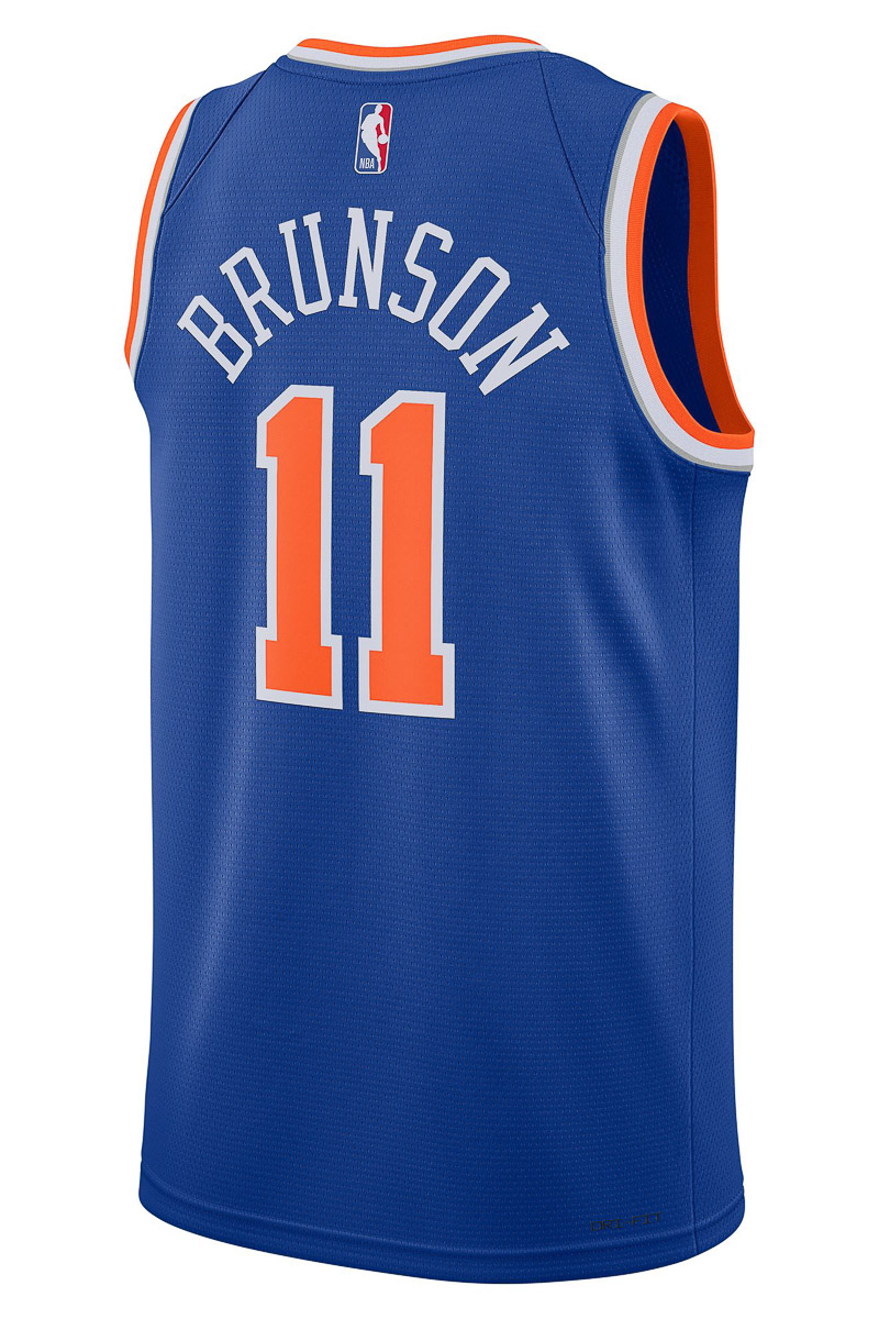 Jalen Brunson NY Knicks NBA Icon Swingman Jersey Stateside Sports