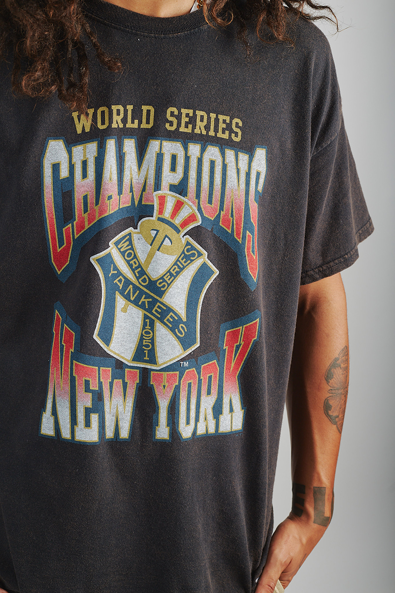 Majestic Athletic New York Yankees World Series Champs Graphic T-Shirt