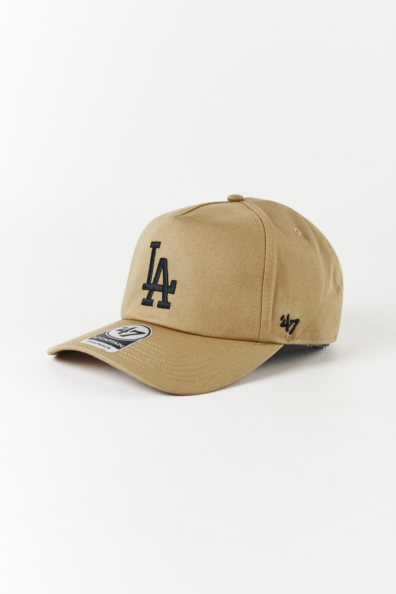 L.A Dodgers '47 Nantasket Captain Cap in Khaki | Stateside Sports