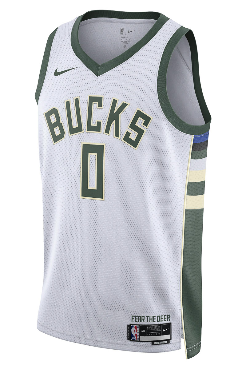 Damian Lillard Milwaukee Bucks Association Edition NBA Jersey Stateside Sports