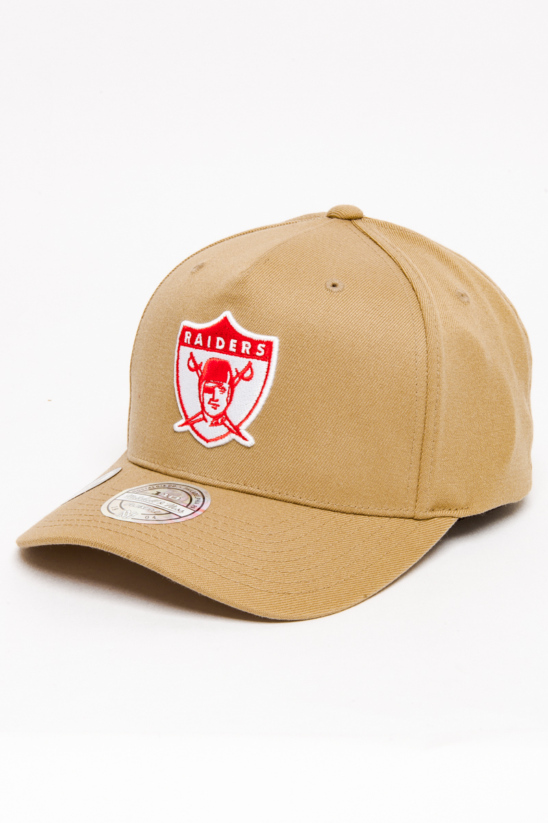 KANSAS CITY CHIEFS MITCHELL AND NESS EXCLUSIVE WHEAT PINCH 110 SNAPBACK-  TAN