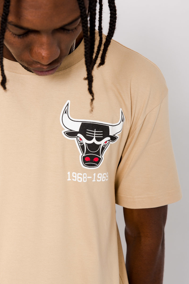 CHICAGO BULLS COLOUR POP T-SHIRT- MENS TAN | Stateside Sports