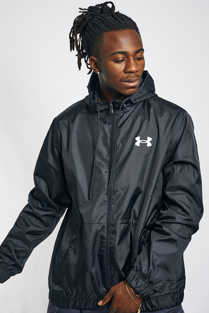 white under armour windbreaker