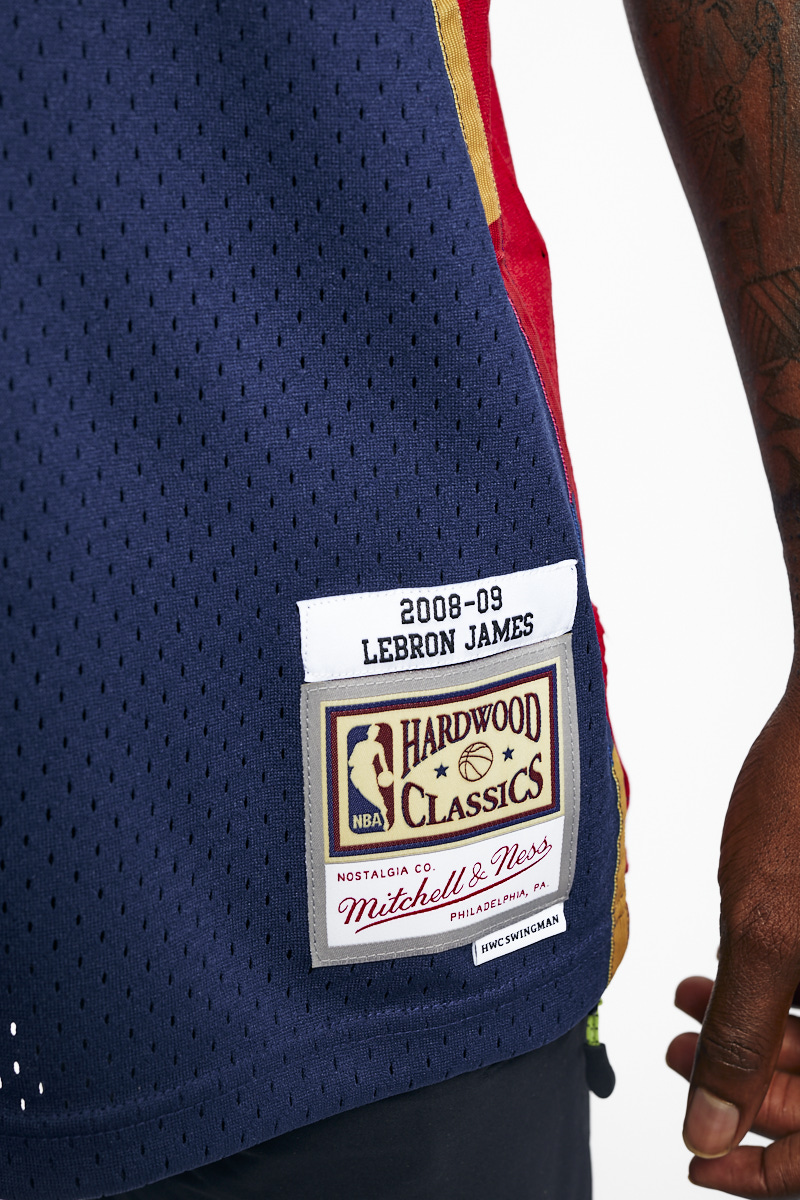 Cleveland Cavaliers LeBron James 2008 Hardwood Classics Swingman
