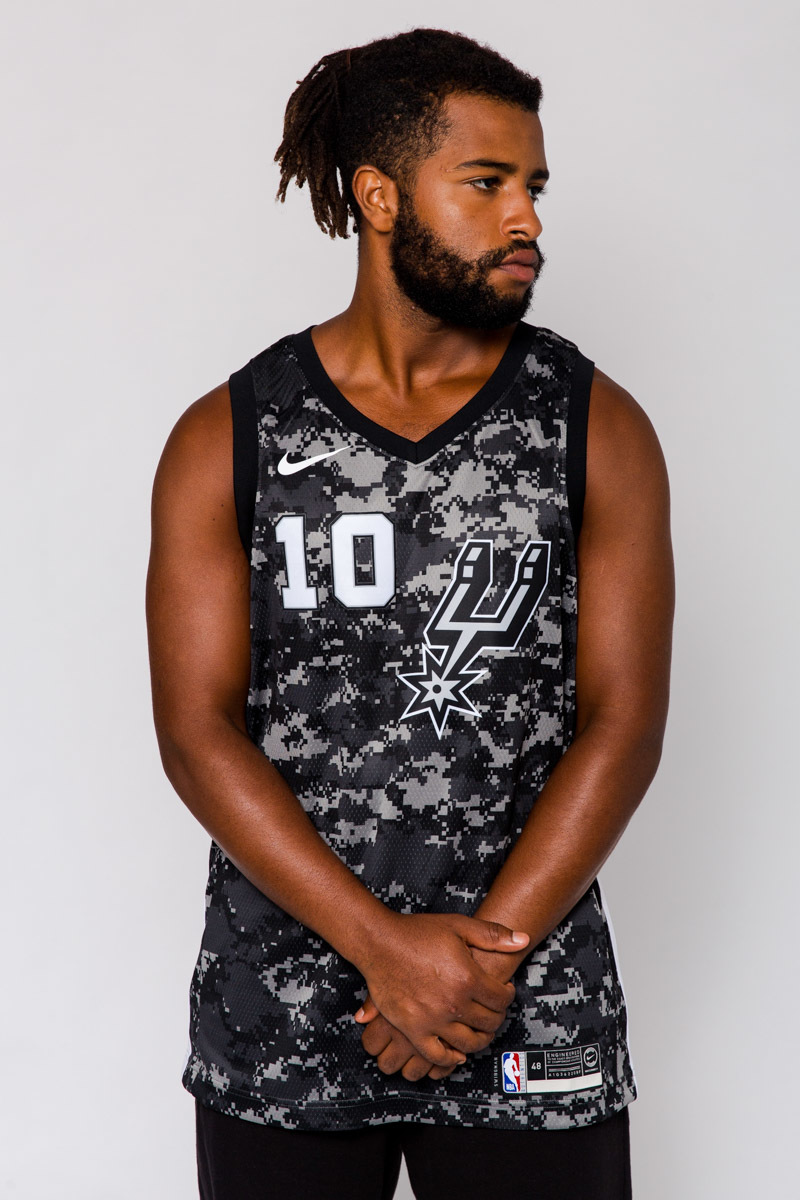 Men's San Antonio Spurs DeMar DeRozan Nike Black City Edition Swingman  Jersey