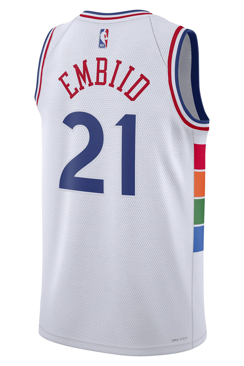 Joel Embiid Philadelphia 76ers City Edition Jersey Stateside Sports