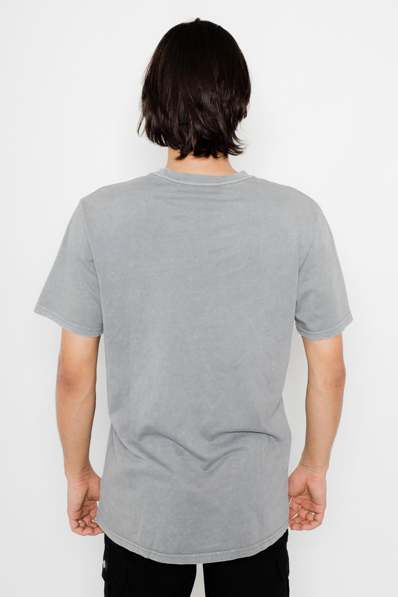 Pemberton Vintage Washed T-shirt- Mens Grey | Stateside Sports