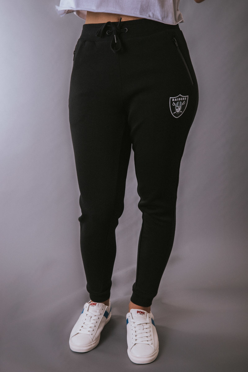 OAKLAND RAIDERS AIRLAYER TRACKPANTS - WOMENS BLACK | Stateside Sports