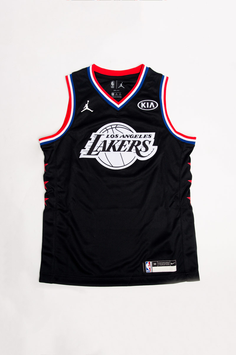 NIKE AIR JORDAN NBA ALL STAR WEEKEND 2019 LEBRON JAMES AUTHENTIC JERSEY  BLACK for £160.00