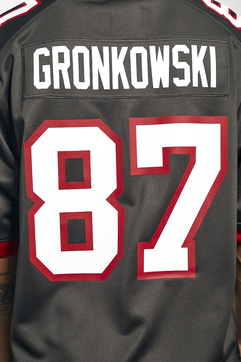 Youth Nike Rob Gronkowski Pewter Tampa Bay Buccaneers Alternate Game Jersey