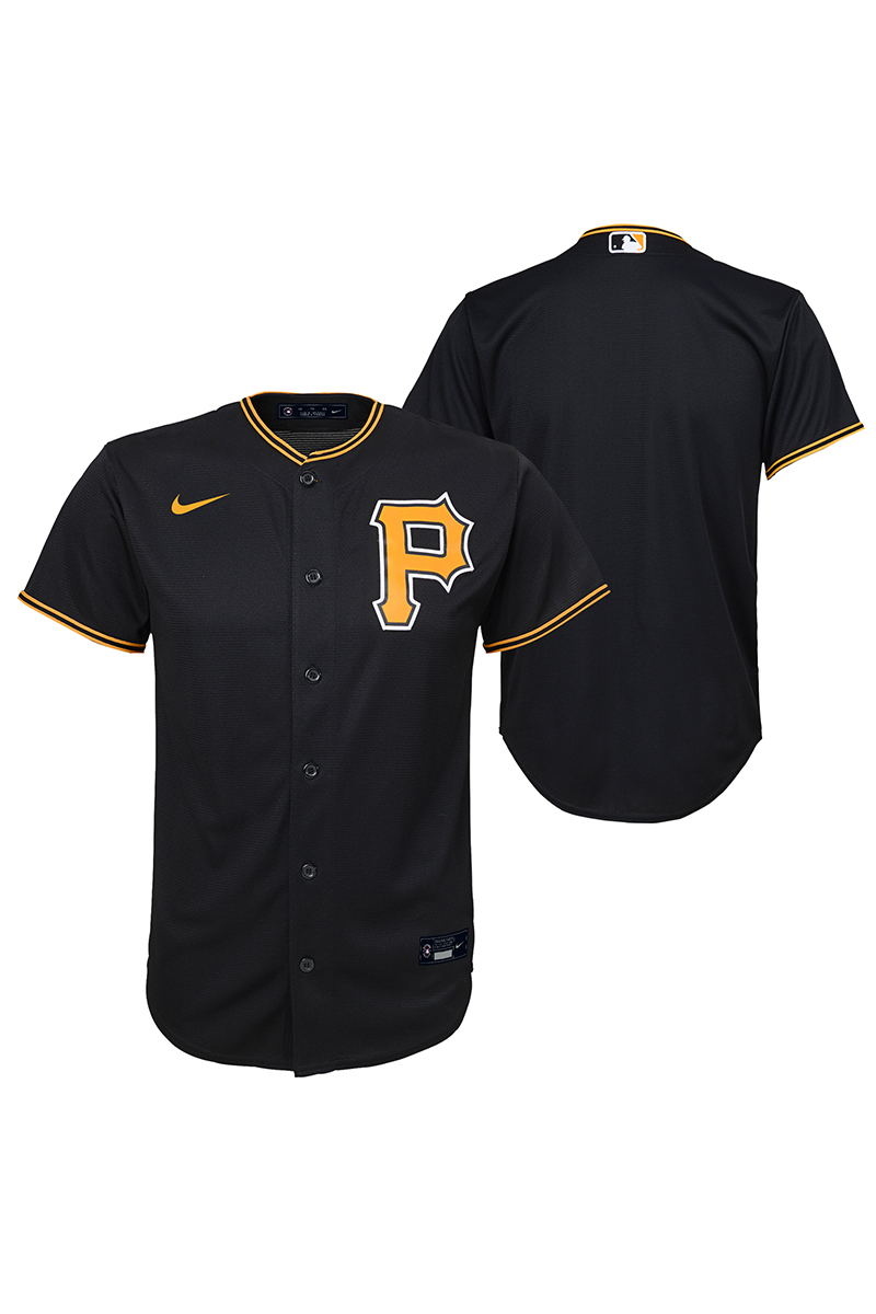 Pirates Official 2020 MLB Replica Jersey- Youth Black | Stateside Sports