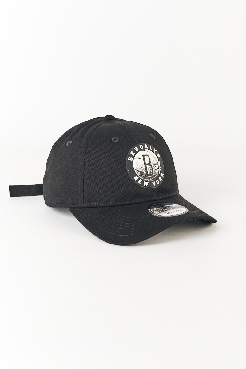 Brooklyn Nets Back Half NBA20 9FIFTY Snapback in Black | Stateside Sports