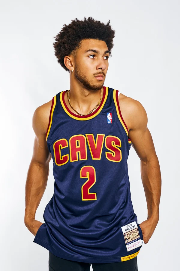 undefined | Cleveland Cavaliers Kyrie Irving 11-12 Authentic Hardwood Classic Jersey