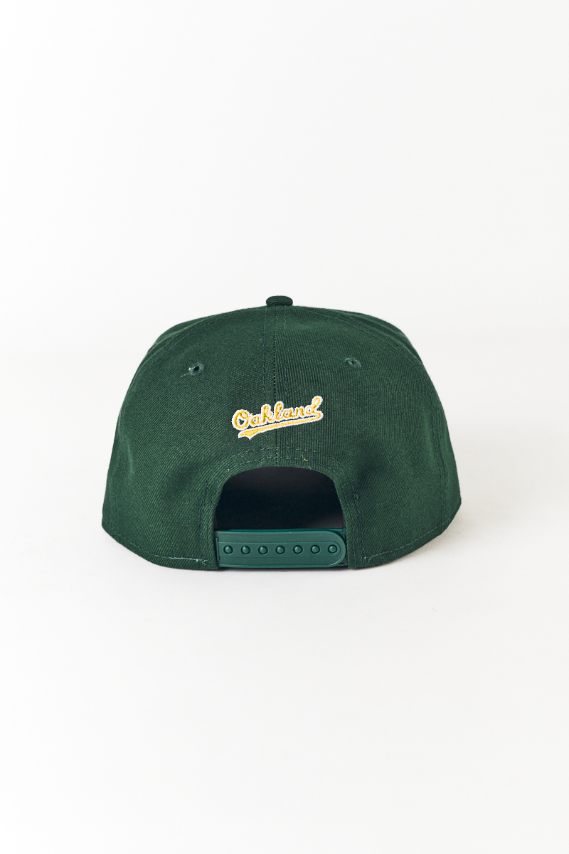 Mitchell & Ness Oakland Athletics Team Classic Snapback Hat Black