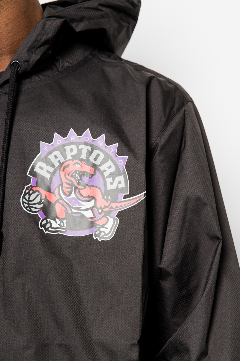 TORONTO RAPTORS MITCHELL AND NESS TEAM CAPTAIN WINDBREAKER JACKET- MENS ...