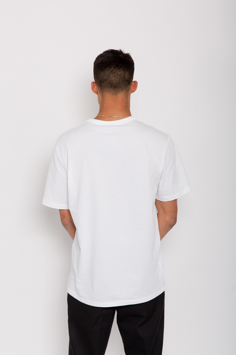 champion script white t shirt