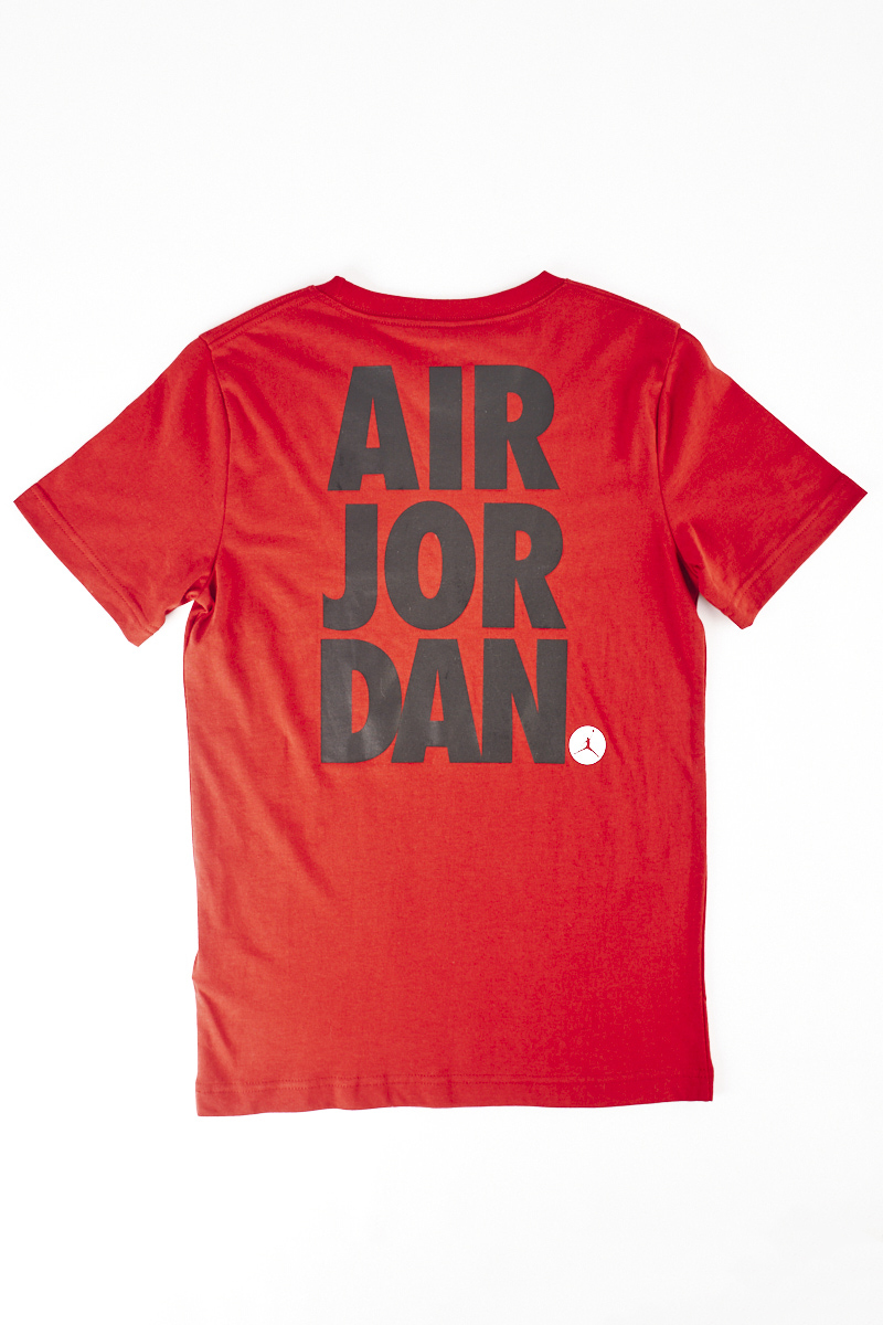 Youth Air Jordan Graphic Tee in Red | Stateside Sports