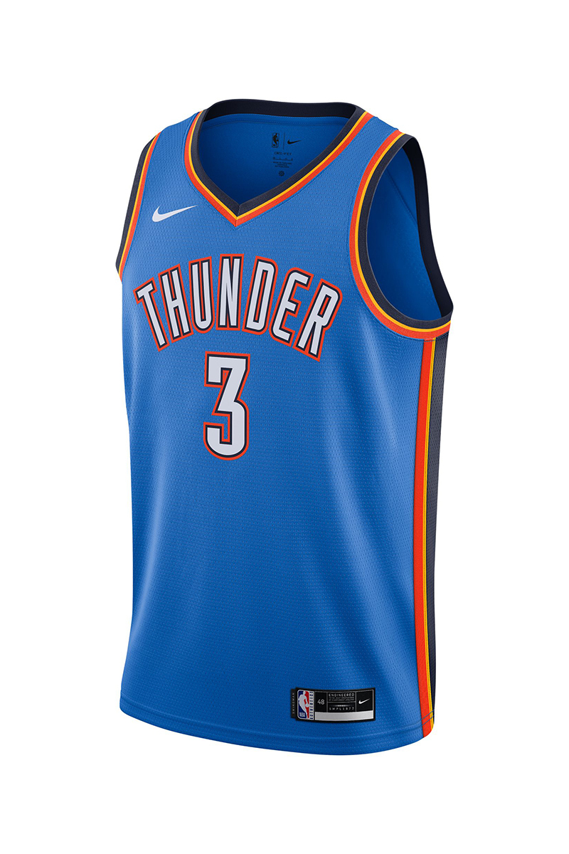 Josh Giddey Nike Icon Oklahoma City Thunder Swingman Jersey - 2019-20 3XL