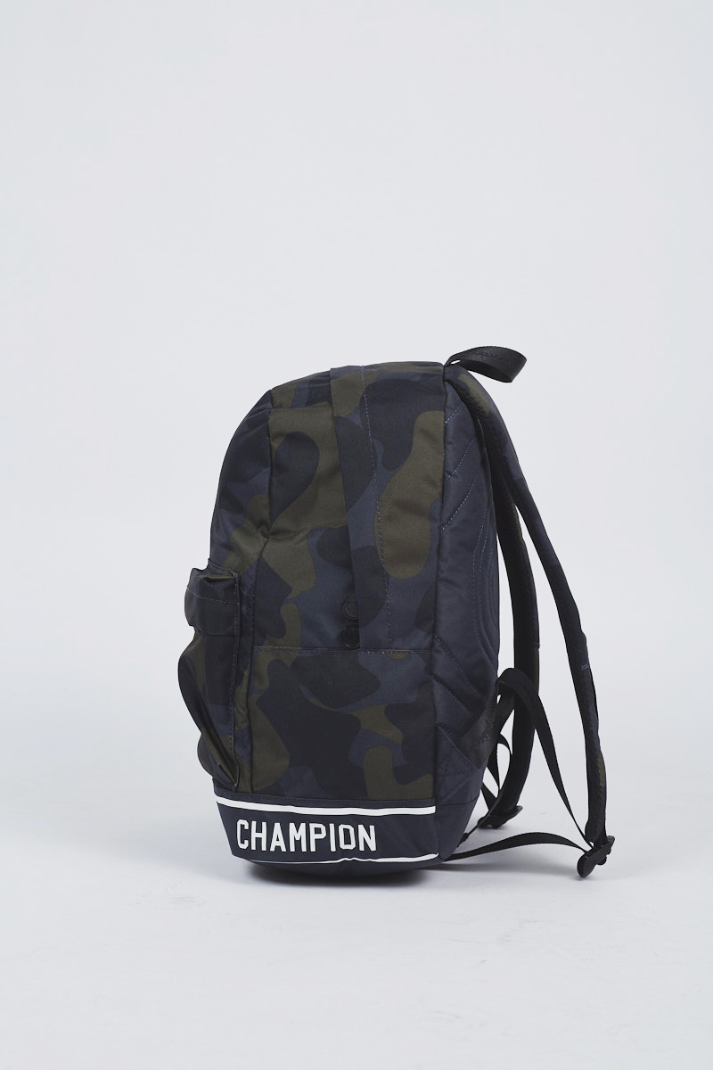 grey camo champion backpack