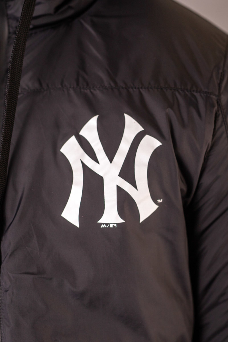 NEW YORK YANKEES APOLLO PUFFER JACKET- MENS BLACK