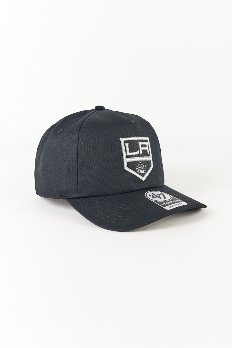 L.A Kings NFL Nantasket Captain Snapback Cap in Black | Stateside Sports