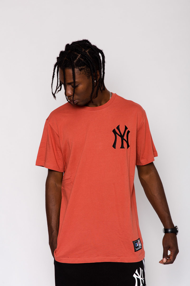 NEW YORK YANKEES PACES T-SHIRT- MENS ORANGE | Stateside Sports