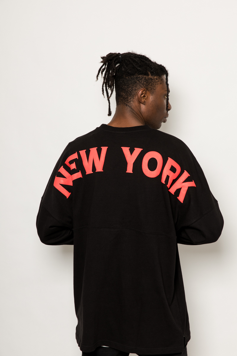 NEW YORK YANKEES MAJESTIC HIRI RANDO LONG-SLEEVE T-SHIRT- MENS BLACK ...