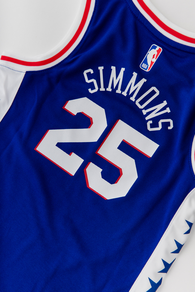 Ben Simmons Icon Replica NBA Jersey- Kids Blue | Stateside Sports