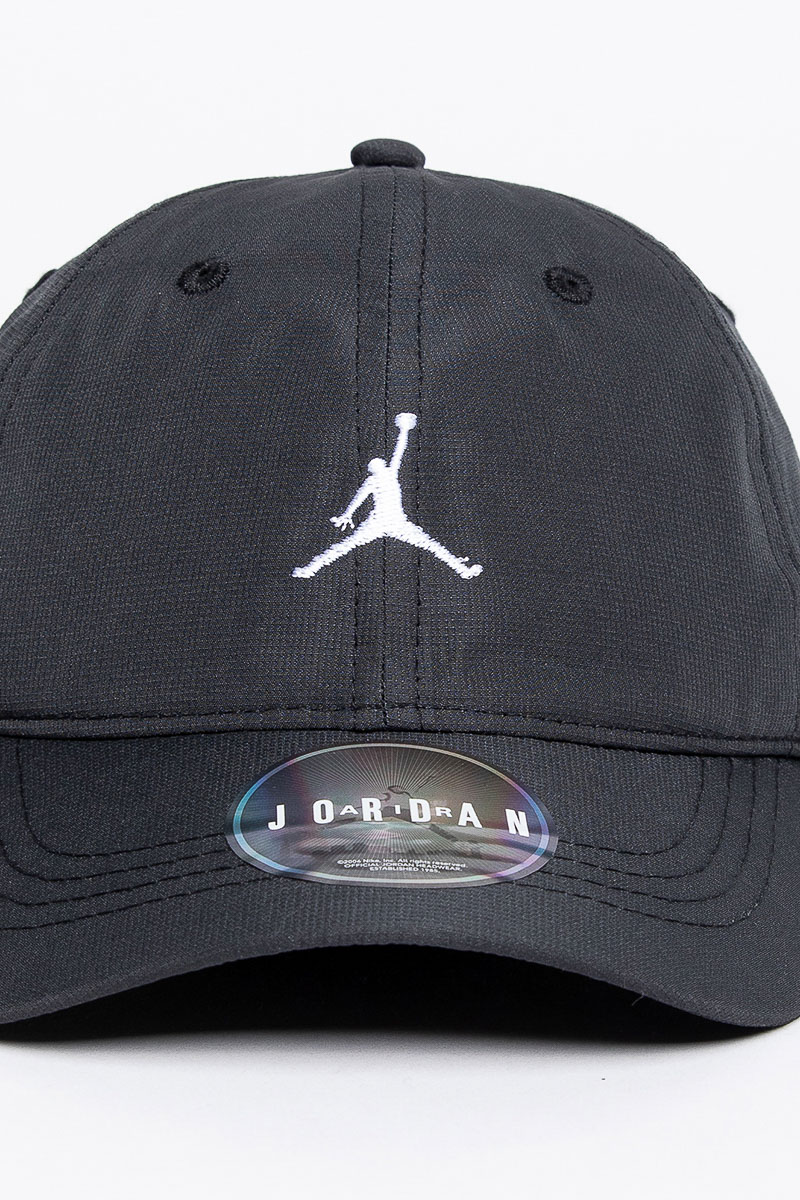 Air Jordan Black Hat Red good Jumpman Logo Nike Authentic Stretch